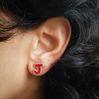 Boucles d'oreilles puce J