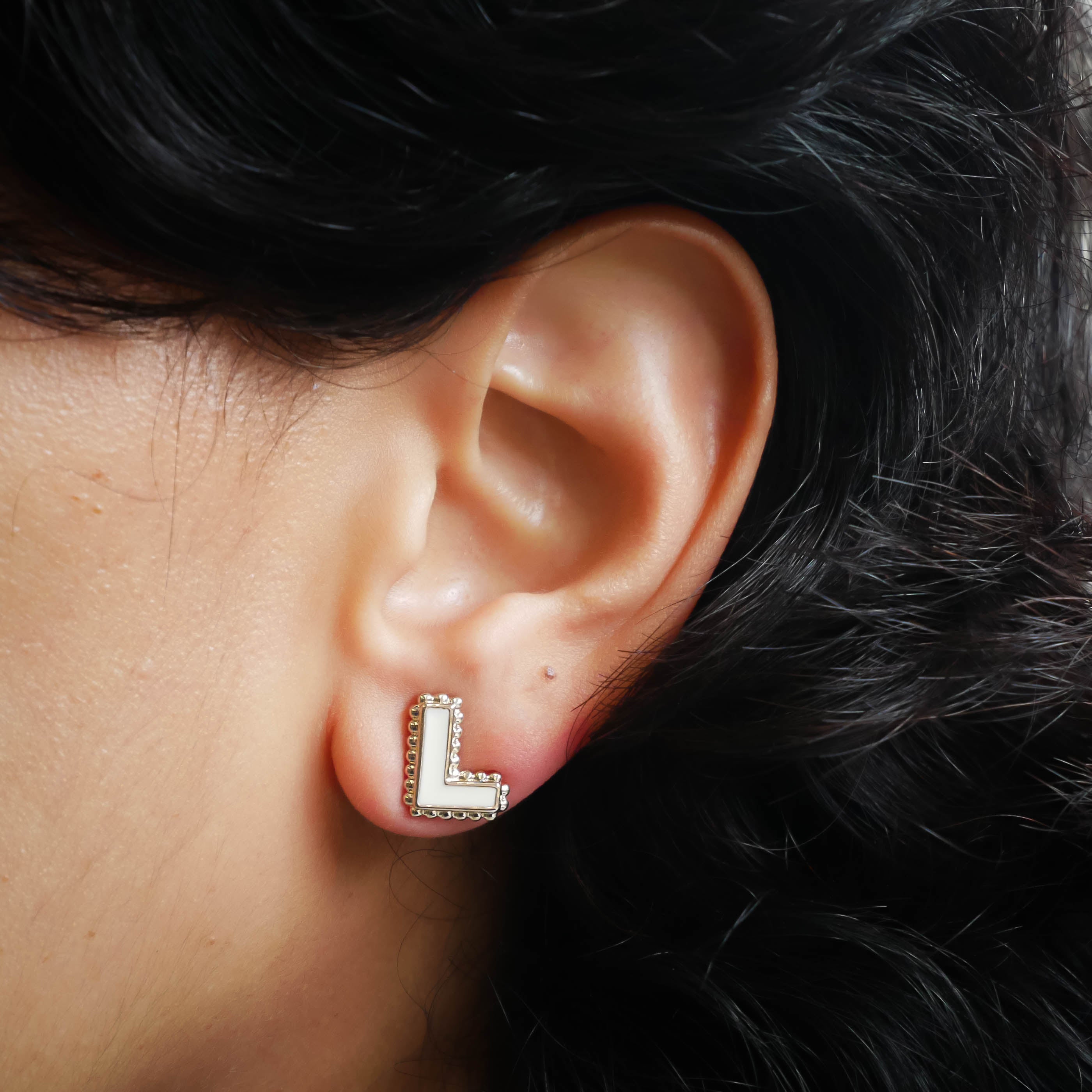 Boucles d'oreilles puce L