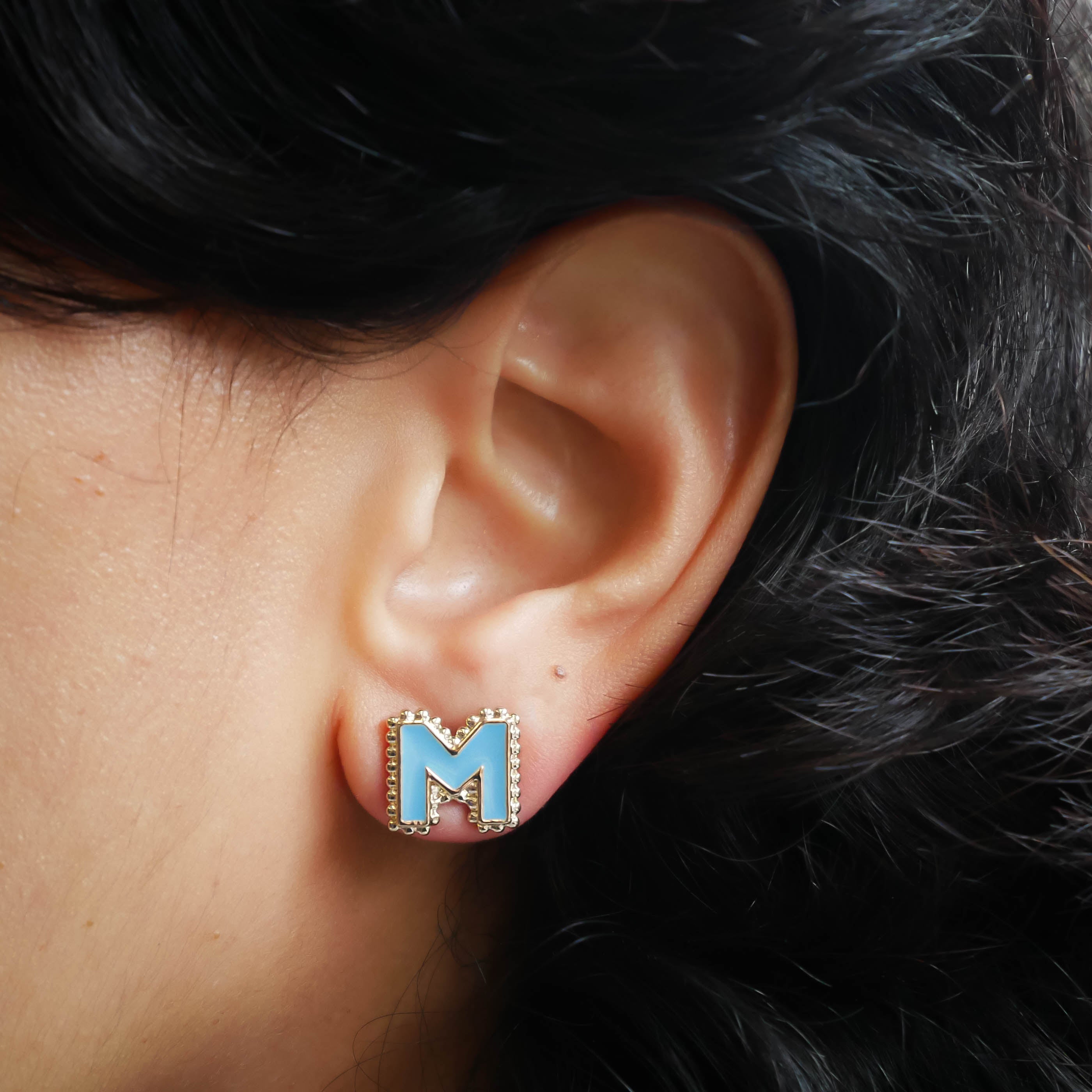 Boucles d'oreilles puce M