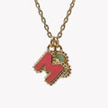 Collier deux lettres personnalisable