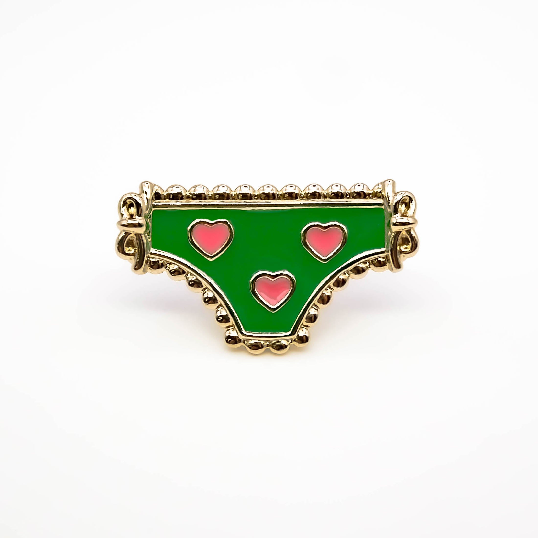 Pin's culotte cœur