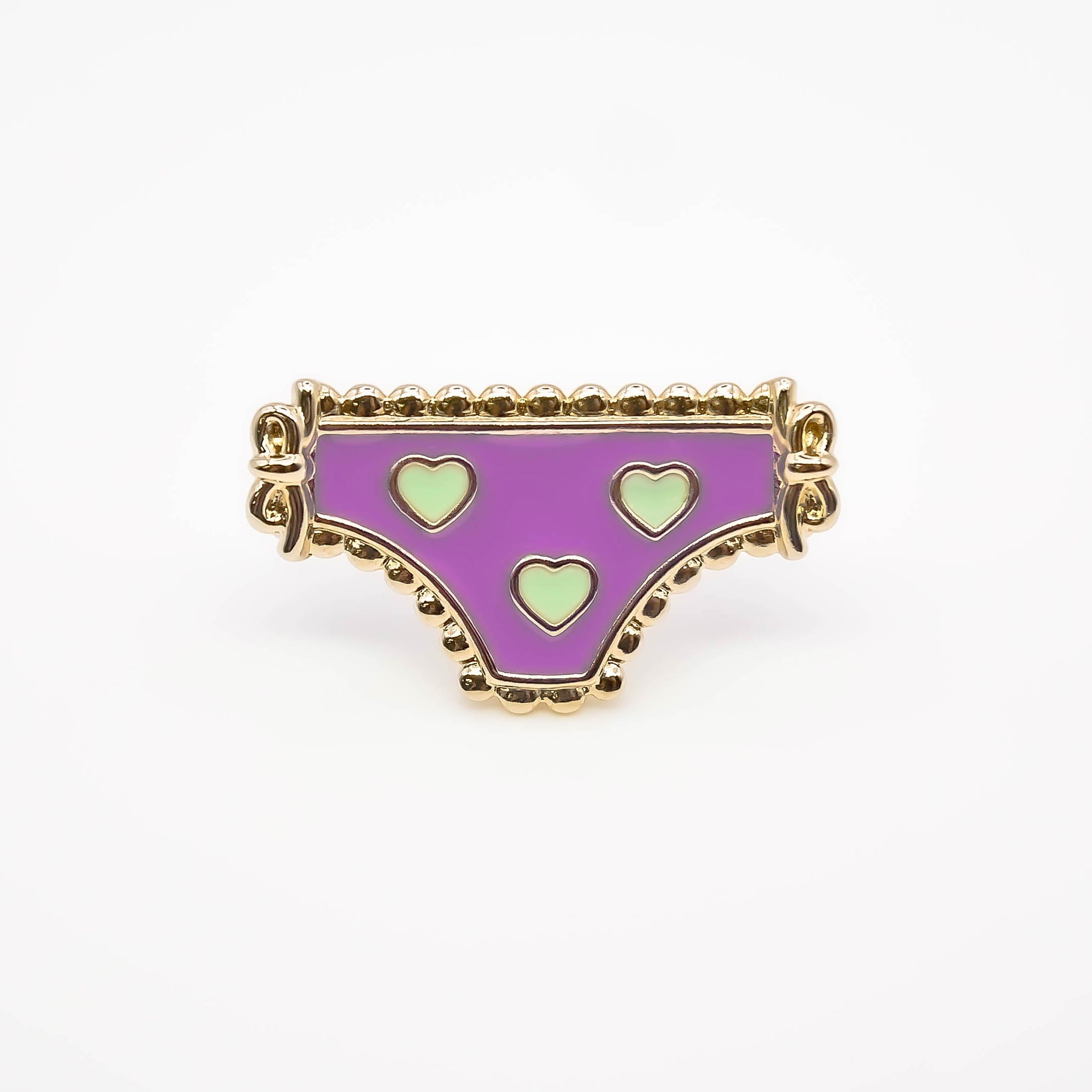 Pin's culotte cœur
