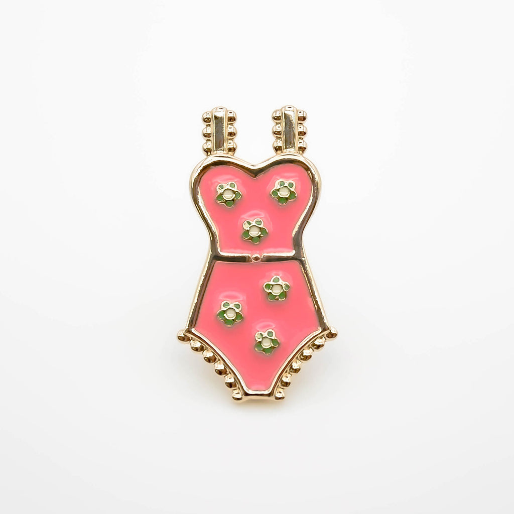 Pin's maillot de bain fleur