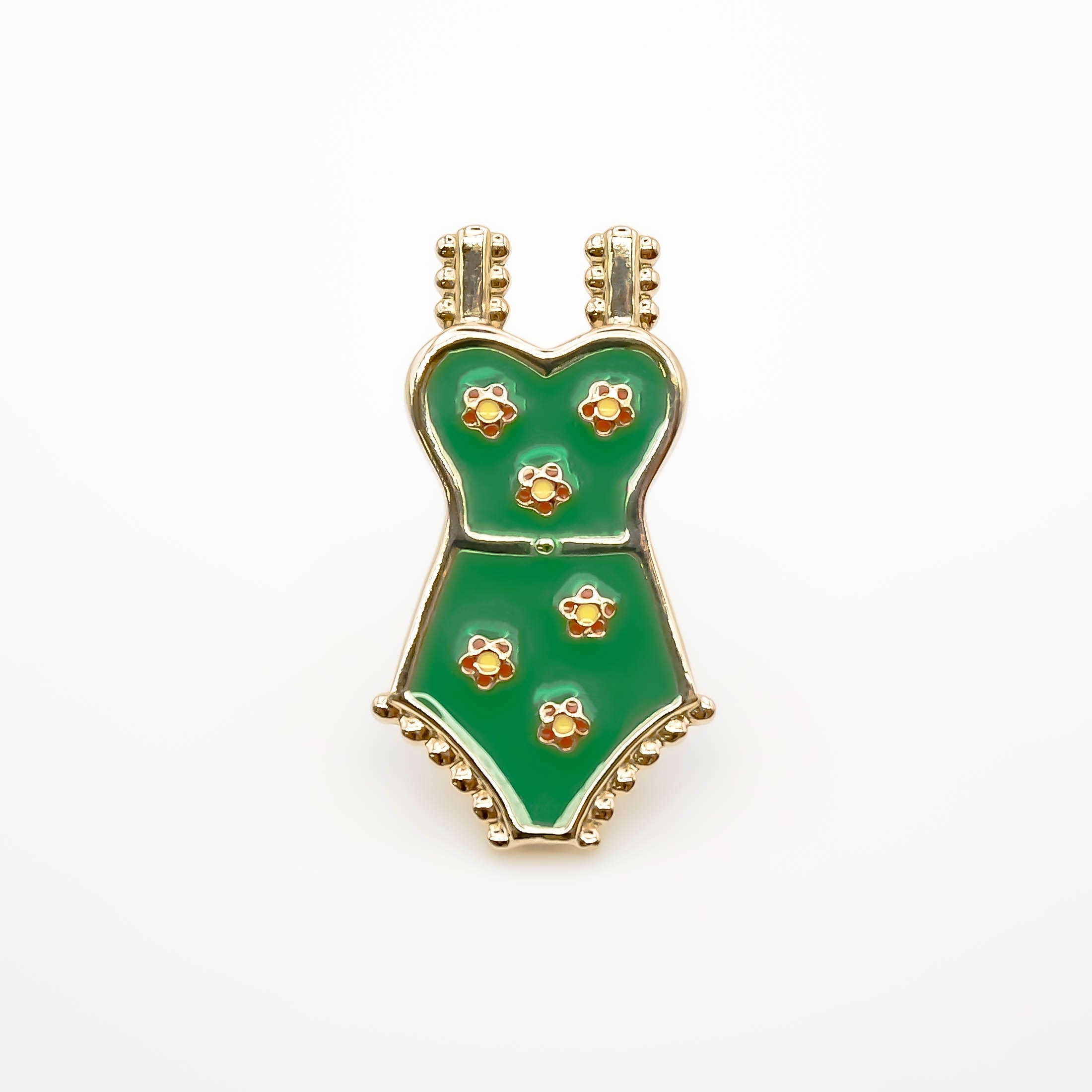 Pin's maillot de bain fleur