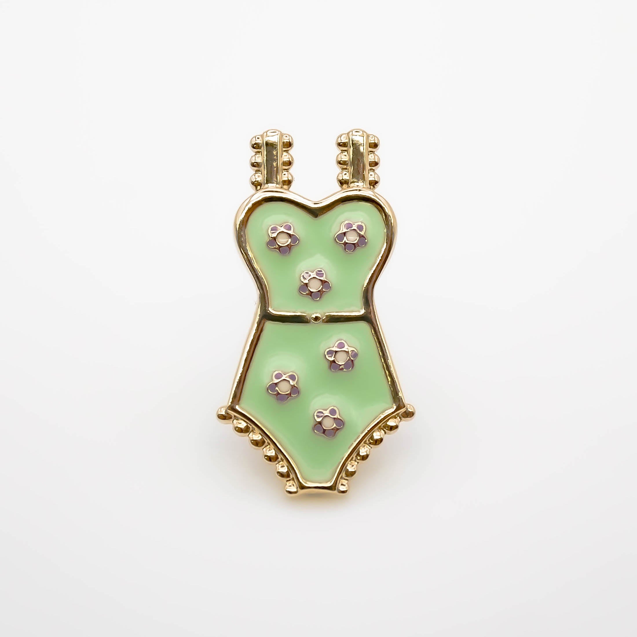 Pin's maillot de bain fleur