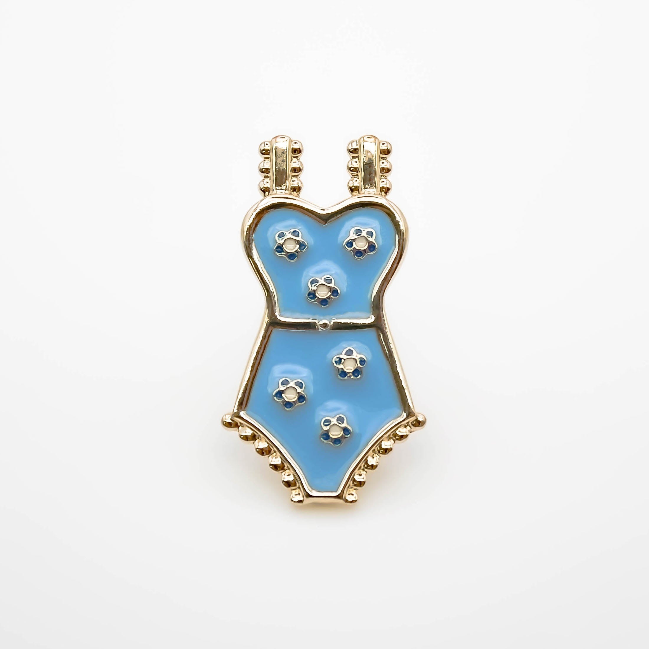 Pin's maillot de bain fleur