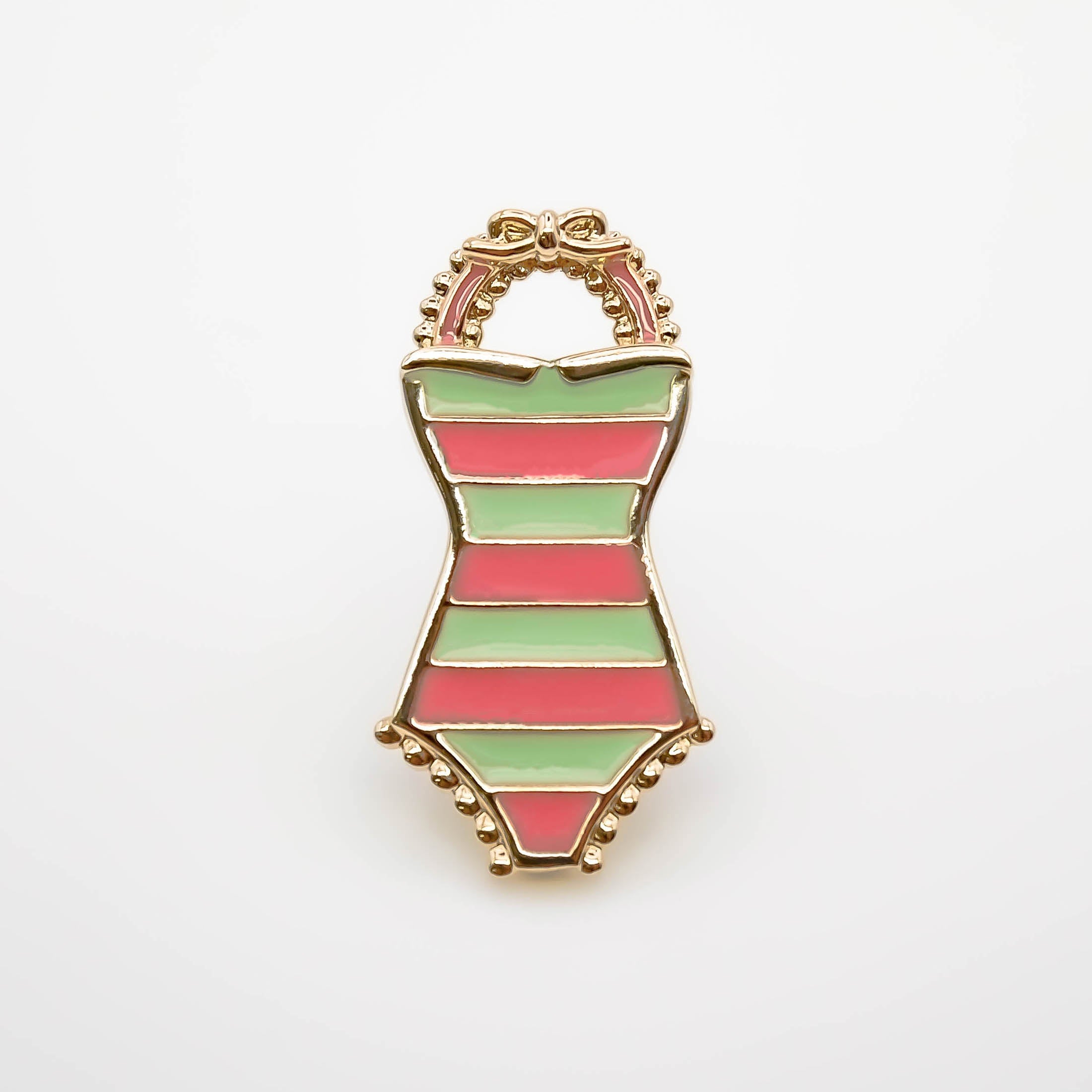 Pin's maillot de bain rayé