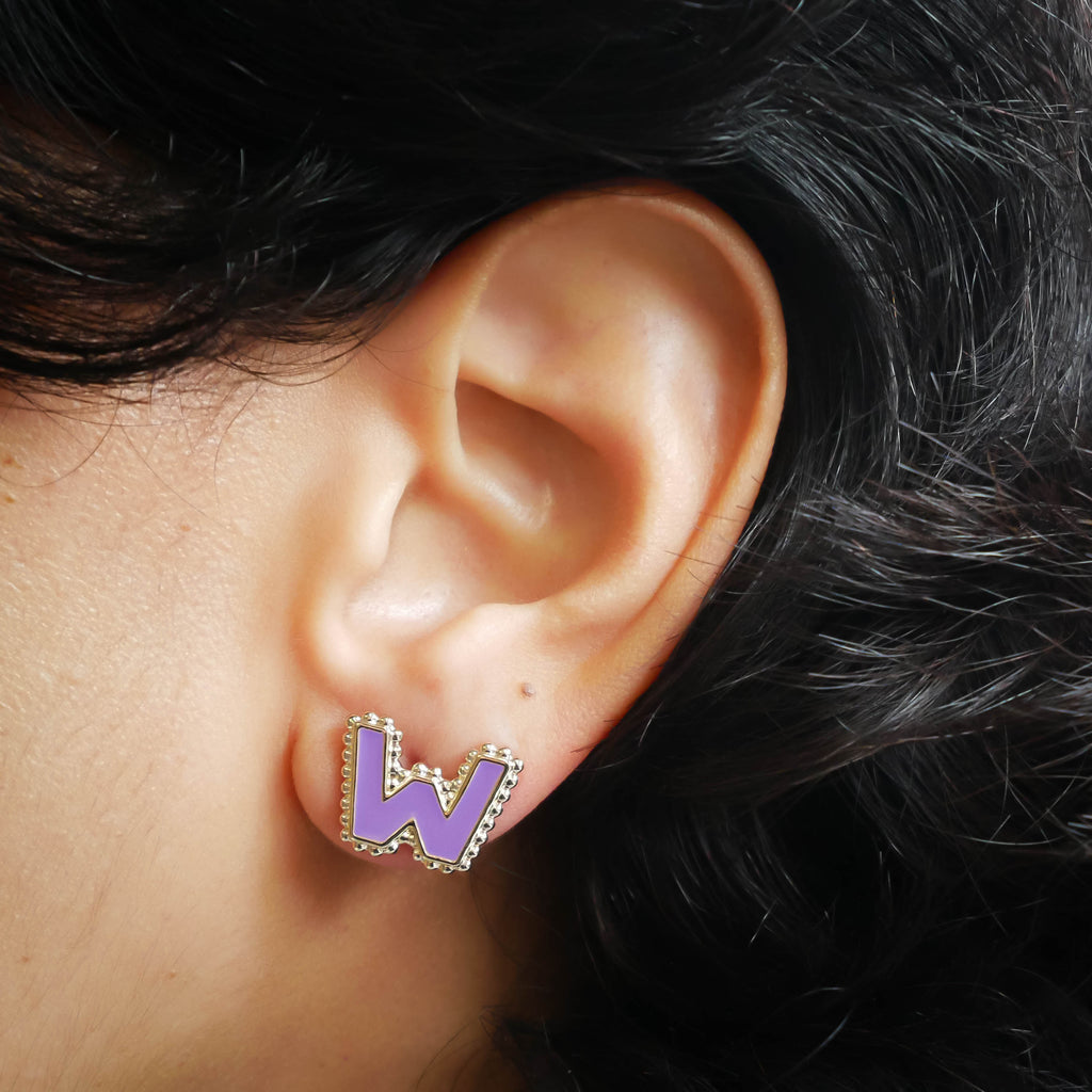 Boucles d'oreilles puce W