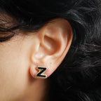 Boucles d'oreilles puce Z